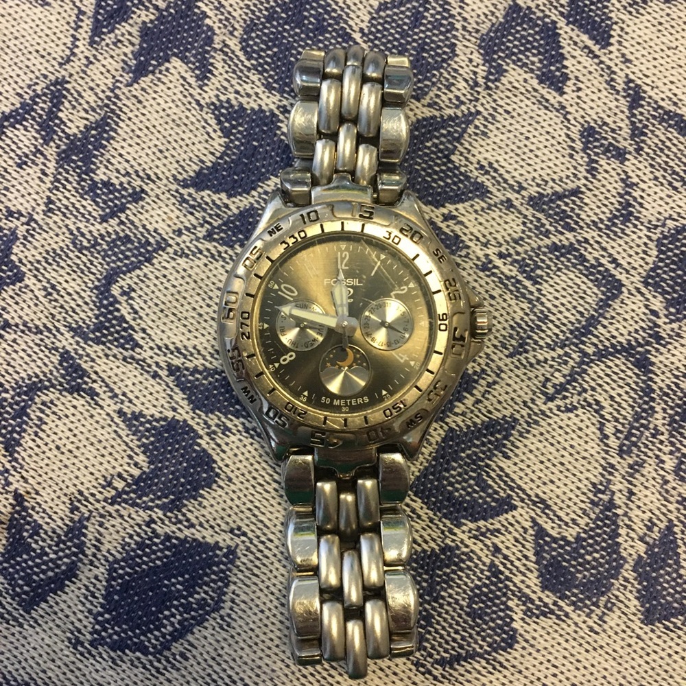 Men’s FOSSIL watch silver